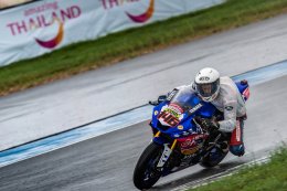 ทัพนักบิดไทยกดเวลาฝ่าพายุ!!!  “อภิวัฒน์” ฉายแววแชมป์คว้าโพล OR BRIC Superbike นัดชี้ชะตา