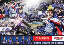 นักบิด Yamaha Thailand Racing Team ไล่บู๊สุดมันส์ ยืนโพเดี้ยม Asia Production 250cc. เรซ 2 รั้งตำแหน่งผู้นำคะแนนสะสม!!!