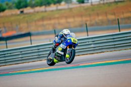 เค-เขมินท์ รุกกี้ชาวไทย สังกัด VR46 MASTER CAMP TEAM เก่งเกมเวทเรซสุดหิน คว้าท็อปเท็น ที่ อารากอน  ตี-อนุภาพ ทีมเมทตามเข้าเส้นในอันดับ 11 แท็กทีมคว้าแต้มต่อเนื่อง