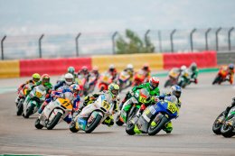 เค-เขมินท์ รุกกี้ชาวไทย สังกัด VR46 MASTER CAMP TEAM เก่งเกมเวทเรซสุดหิน คว้าท็อปเท็น ที่ อารากอน  ตี-อนุภาพ ทีมเมทตามเข้าเส้นในอันดับ 11 แท็กทีมคว้าแต้มต่อเนื่อง