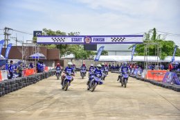 “ยามาฮ่า” ส่งนักบิดทีมใหญ่ เฟ้นช้างเผือกโซนภาคเหนือ ในกิจกรรม Yamaha Cup Race 2018