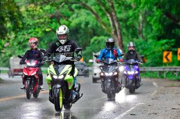 ยามาฮ่า จัดทริปทดสอบ โชว์สมรรถนะ King of 150 Class พร้อมกัน 2 รุ่น