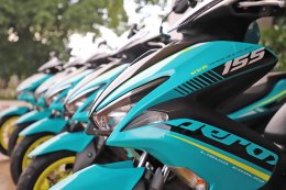 ยามาฮ่ามอบรถ AEROX จำนวน 10 คัน สนับสนุนทีม บุรีรัมย์ ยูไนเต็ด อีสปอร์ต
