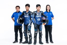 "ดาวรุ่งยามาฮ่า" แจ้งเกิด! "ไอเดีย-กฤตภัทร" ผงาดโพเดียมเวทียุโรป