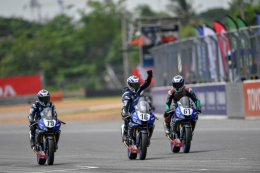 YAMAHA R3 bLU cRU Thailand สนาม 3 ระเบิดความมันศึกดาวรุ่งเรซ 2