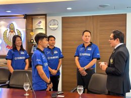 การกีฬาแห่งประเทศไทยหนุนเต็มที่ ดันยามาฮ่าส่ง “ไอเดีย” กฤตภัทร ลงรุ่น Moto3 ลุยศึกไทยแลนด์ กรังด์ปรีซ์ ที่บุรีรัมย์