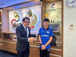 การกีฬาแห่งประเทศไทยหนุนเต็มที่ ดันยามาฮ่าส่ง “ไอเดีย” กฤตภัทร ลงรุ่น Moto3 ลุยศึกไทยแลนด์ กรังด์ปรีซ์ ที่บุรีรัมย์