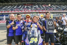 ตั้น – เดชา ไกรศาสตร์ นักบิด Yamaha Thailand Racing Team เค้นฟอร์มเก่ง ควบ R6 ผงาดโพเดี้ยม Super Sports 600cc. สุดมันส์!!!