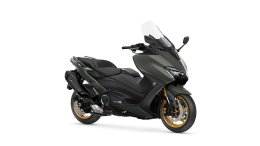ยามาฮ่าเปิดตัว TMAX Tech Max สีใหม่ Tech Kamo และ Power Grey ครั้งแรกในเอเชียในงานมอเตอร์เอ็กซ์โป