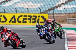 “ยามาฮ่า” บวกแต้ม WSBK ต่อเนื่อง “ราซกัตลิโอกลู-ฟาน เดอร์ มาร์ค” ควบ R1 คว้าโพเดี้ยม ปอร์ติเมา