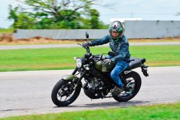 ยามาฮ่าเชิญสื่อมวลชนร่วมสัมผัสสมรรถนะ ALL NEW XSR155 ใหม่ สายพันธุ์สปอร์ตเฮอริเทจ ที่สนาม ไทยแลนด์ เซอร์กิต