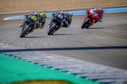 "ยามาฮ่า" M1 ผงาดคว้า Full Podium 1-2-3 สนามเฆเรซ "กวาร์ตาราโร่" ซิวชัย 2 สนามติดต่อ "บีญาเลส" ควงคู่ "รอสซี่" ขึ้นโพเดี้ยมแบบสุดมันส์