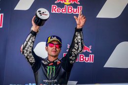 "ยามาฮ่า" M1 ผงาดคว้า Full Podium 1-2-3 สนามเฆเรซ "กวาร์ตาราโร่" ซิวชัย 2 สนามติดต่อ "บีญาเลส" ควงคู่ "รอสซี่" ขึ้นโพเดี้ยมแบบสุดมันส์
