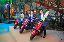 ยามาฮ่าส่งทัพYamaha QBIX  สนับสนุนแคมเปญ “โออิชิ รถสุดฮิพ ทริปสุดโอ” เอาใจขาฮิพ จำนวน 80 คัน