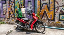Finn Food Delivery The Hero สองล้อ...รับส่งอาหารเพื่อคนอยู่บ้าน รับ-ส่งอาหารในยามวิกฤตไวรัสโควิด-19