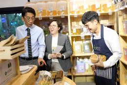  EISA ร่วมกับมหาวิทยาลัยธรรมศาสตร์ ศูนย์รังสิต  เปิดตัวบริษัทจำลอง “ร้านเติมเต็ม Refill Shoppe" มุ่งเน้นลดการใช้พลาสติก 