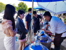 Dayicecream #0005 ส่งไอศครีมเลี้ยง งานทอดกฐิน วัดทัพหลวง จ.นครปฐม ^ ^
