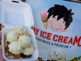 Dayicecream #0005 ส่งไอศครีมเลี้ยง งานทอดกฐิน วัดทัพหลวง จ.นครปฐม ^ ^
