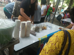 Dayicecream #0006 ส่งไอศครีมเลี้ยง งานทอดกฐิน วัดห้วยจระเข้ จ.นครปฐม ^ ^