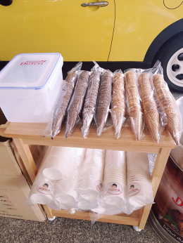 Dayicecream #0009 ขายแฟรนไชส์ให้คุณแตง คุณหมู สาขาปั้ม ปตท.ดอนตูม จ.นครปฐม ^ ^
