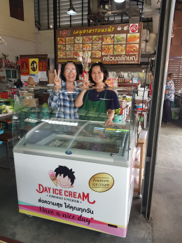 Dayicecream #0016 สาขาที่10 ครัวนงลักษณ์ ตลาดท่านา นครชัยศรี