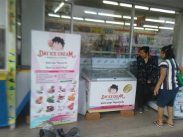 Dayicecream #0017 สาขาที่11-12 ปั้ม ปตท.ฐานทัพเรือ สัตหีบ กับ ที่สาขาสโมสรทหารเรือ พันธุ์ ทร.กล.