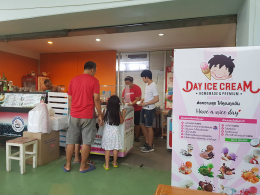 Dayicecream #0017 สาขาที่11-12 ปั้ม ปตท.ฐานทัพเรือ สัตหีบ กับ ที่สาขาสโมสรทหารเรือ พันธุ์ ทร.กล.