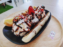 Dayicecream #0023 สาขาที่17 ร้าน bingsuboy by mirei café  ใต้หอพัก Alice @หน้าม.เกษตรกำแพงแสน