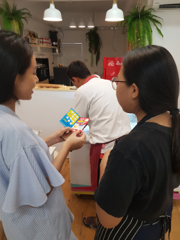 Dayicecream #0033 สาขาที่22 ร้าน Mr.Nop ( ครูนพติวเตอร์ ) ลาดกระบัง 13/8