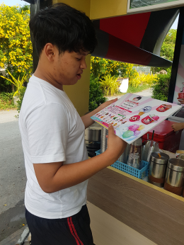 Dayicecream #0035 สาขาร้าน Arisa กาแฟนมสด ศาลายา 1