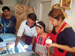 Dayicecream #0038 สาขาที่26 ร้านของพ่อ สวนผัก32 ( ร้านเย็นตาโฟ&กระเพาะปลาแม่วรรณ) 