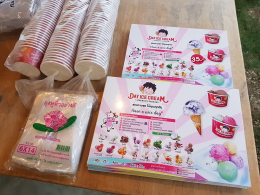 Dayicecream #0045 สาขาที่33 ร้านเตี๋ยวหมูย่าง กำแพงแสน จ.นครปฐม