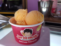 Dayicecream #0046 สาขาที่34 ร้านพี่อ้อ อาหารตามสั่ง&เครื่องดื่ม (ร้านสีม่วง) หน้า รพ.พระสมุทรเจดีย์ 