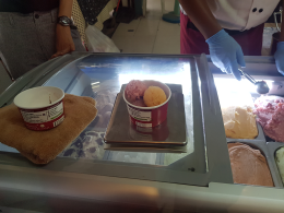 Dayicecream #0051 สาขา Fine day Coffee & อาหารตามสั่ง ( หน้าหมู่บ้านชวนชืน บางกรวย )