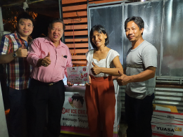 Dayicecream #0061 สาขา ร้านผัดไทยพี่นา หมู่บ้านเงินทอง อ.บ้านโป่ง จ.ราชบุรี