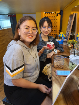 Dayicecream #0065 สาขา ชานมไข่มุกลาวา Mongni Cafe งามวงศ์วาน : )