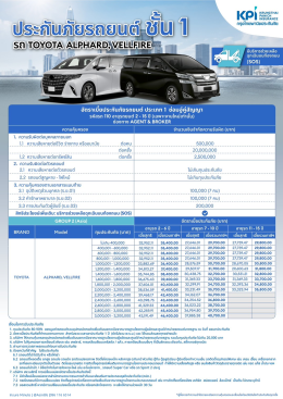 ประเภท 1กรุงไทยพานิช Alphard