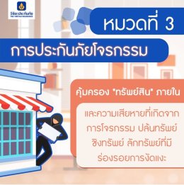 การประกันภัยโจรกรรม