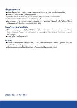 ประกันภัยอุบัติเหตุ V Easy PA