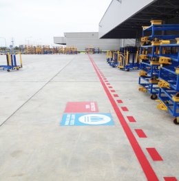 Road Line Paint System