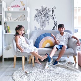 โซฟาเด็ก ผ้ากํามะหยี่  Kasha Couch