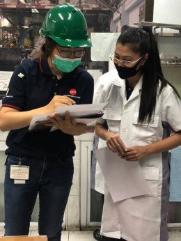 ลูกค้า บริษัท แมทเทล กรุงเทพ จำกัด เข้ามาเยี่ยมชม