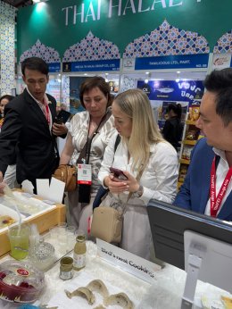  บรรยากาศบูธพอสรังนก THAIFEX  ANUGA ASIA 2025