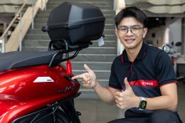 ยามาฮ่าส่งเสริมความปลอดภัยช่วงเทศกาล จัดโครงการ ขับขี่ปลอดภัยไปกับยามาฮ่า  แจกฟรี Reflecting Sticker 20,000 ชุด  รับได้ที่ยามาฮ่า พรีเมียม เซอร์วิส และผู้จำหน่ายยามาฮ่าทั่วประเทศ