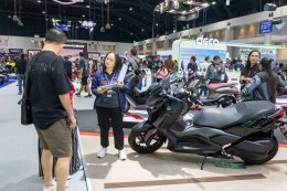 ยามาฮ่าปิดดีลจัดหนัก 1,221 คัน! ยอดจำหน่ายแรงกระหึ่ม Motor Expo 2025 NMAX Tech MAX กระแสแรง แซงทุกโปร