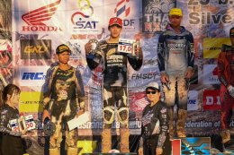 นีโม่-จิรัฎฐ์ เปิดฤดูกาลเดือด! บิด CRF450R คว้าโพเดียม Premier MX-1 ศึก FMSCT 2026 สนามแรก