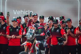 ฮอนด้าคว้าดับเบิ้ลโพเดียมสเตจสุดท้าย แรลลี่ดาร์กาสนามแรกที่ซาอุฯ ริกกี้ บราเบค บิด Honda CRF450 RALLY ขับเคี่ยวอย่างเข้มข้นในเกมส์ประวัติศาสตร์โลก