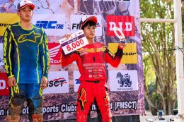 นีโม่-จิรัฎฐ์ เปิดฤดูกาลเดือด! บิด CRF450R คว้าโพเดียม Premier MX-1 ศึก FMSCT 2026 สนามแรก