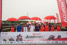 Honda Academy Thailand 2025 สานฝันนักบิดเยาวชน พัฒนาด้วยหลักสูตร Race Simulation ฝึกจริง แข่งจริง สนาม 4 จ.บุรีรัมย์