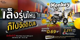 CUB House by Honda ส่งโปรโมชันแรงในงาน Motor Expo 2025 ดอกเบี้ย 0.69% ครบทุกรุ่น พร้อมโปรแรงชุดแต่ง KITACO Special Sets ราคาพิเศษ